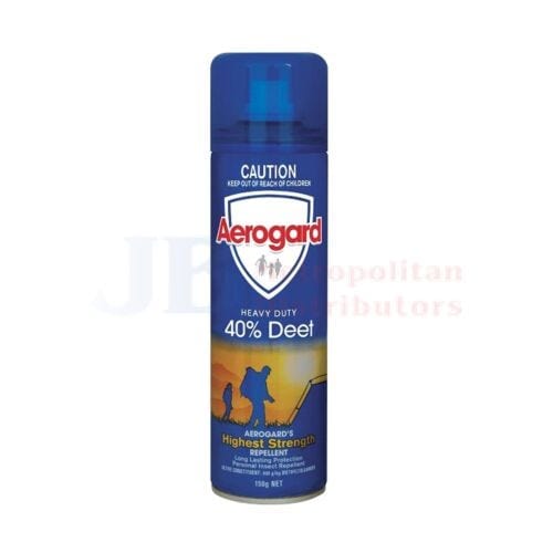 Aerogard Individual Aerogard 40% Deet Aerosol 150g 9300701112844 JBM3604 Aerogard 40% Deet Aerosol 150g