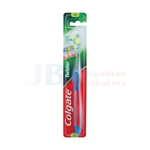 Colgate Individual Colgate Twister Toothbrush Medium 9300632001248 JBM1823 Colgate Twister Toothbrush Medium