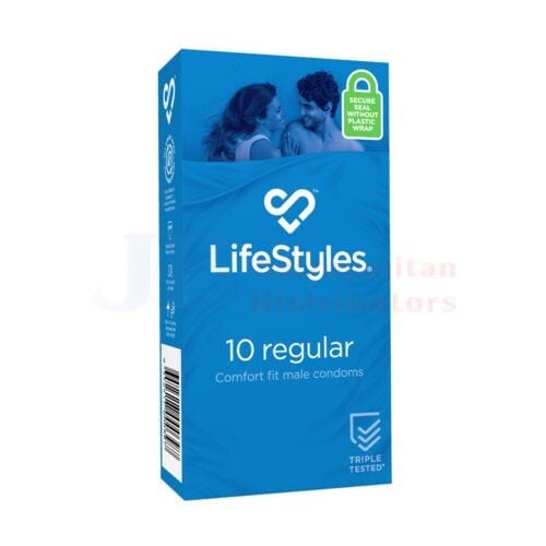Lifestyles Individual Lifestyles Regular Condoms (10 Pack) 9352417000397 JBM1410 Lifestyles Regular Condoms (10 Pack)