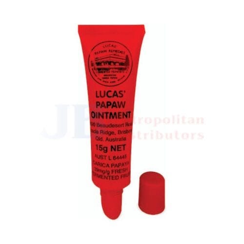 Lucas Papaw Individual Lip Applicator Lucas Papaw 15ml 93542807 JBM1304 Lip Applicator Lucas Papaw 15ml