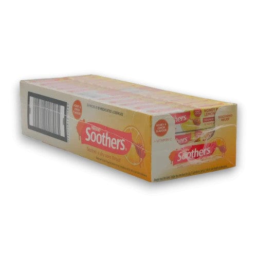 Nestle Individual Nestle Soothers - Honey & Lemon lozenges (36 pack x 40gm pack) 9300684270883 TPFS4625 Nestle Soothers - Honey & Lemon lozenges (36 pack x 40gm pack)