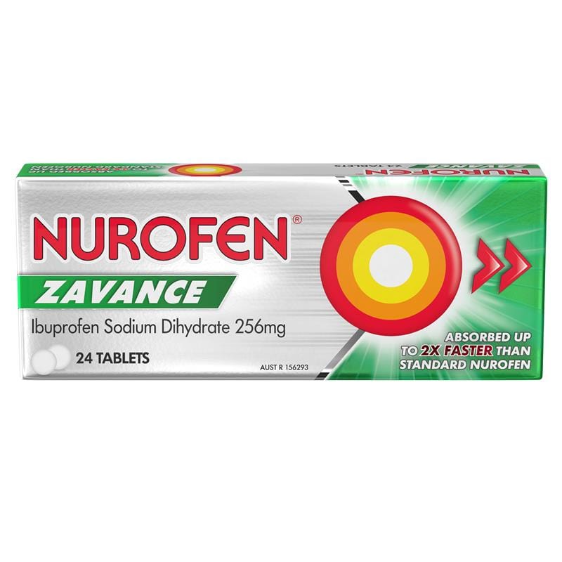Nurofen Nurofen Zavance (24 Tablets) Nurofen Zavance (24 Tablets)