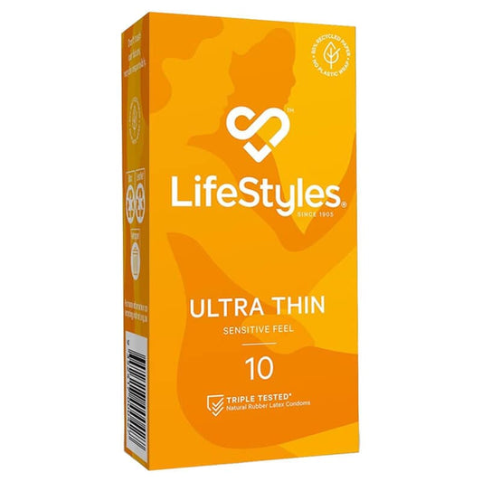 Ansell Individual Lifestyles Ultra Thin 10 Pack BF6130770 Lifestyles Ultra Thin 10 Pack