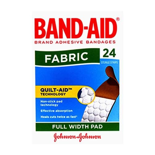 Band-aid Individual Band-aid Fabric 24 Pack BF6009427 Band-aid Fabric 24 Pack