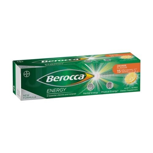 Berocca Individual Berocca Tablets Orange (15 Pack) 4057599006339 JBM1876 Berocca Tablets Orange (15 Pack)