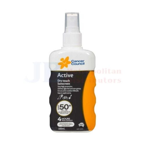 Cancer Council Individual Cancer Council 50+ Active 200ml 9321299400151 JBM1740 Cancer Council 50+ Active 200ml
