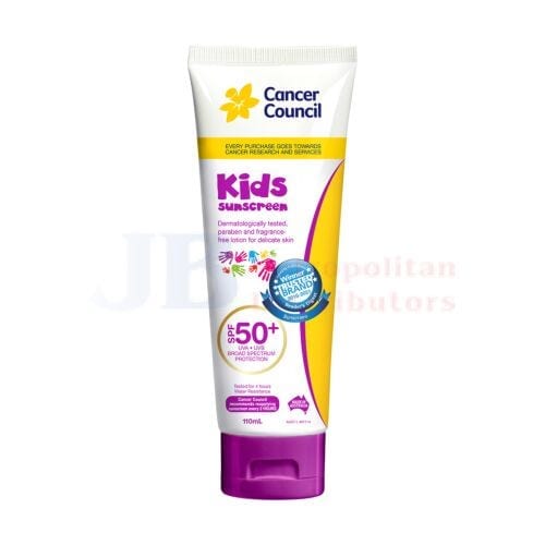 Cancer Council Individual Cancer Council 50+ Kids 110ml 9321299102314 JBM1736 Cancer Council 50+ Kids 110ml