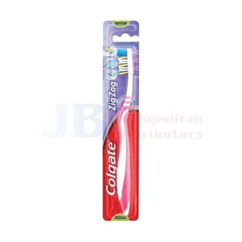 Colgate Individual Colgate Medium Zig Zag Toothbrush 6001067004998 JBM1826 Colgate Medium Zig Zag Toothbrush