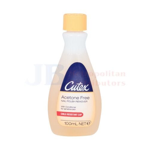 Cutex Individual Cutex Polish Remover Acetone Free 100ml 3607342395091 JBM2120 Cutex Polish Remover Acetone Free 100ml