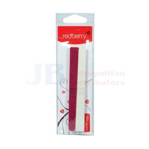 Emery Individual Emery Boards Redberry 9310676128085 JBM2005 Emery Boards Redberry