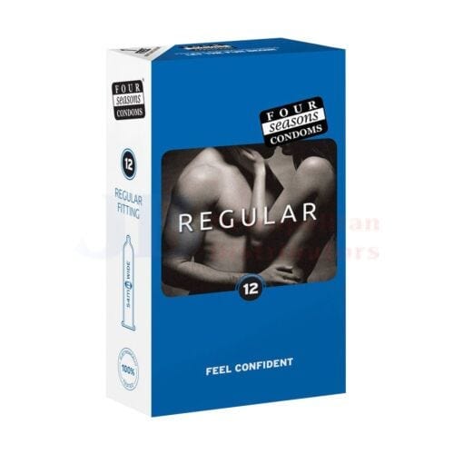 Four Seasons Individual Four Seasons Condom Regular (12 Pack) 9312426011203 JBM1436 Four Seasons Condom Regular (12 Pack)