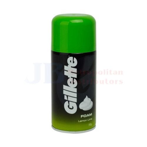 Gillette Individual Gillette Foamy Lemon Lime 250g 9300627050237 JBM2363 Gillette Foamy Lemon Lime 250g