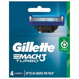 Gillette Individual Gillette Mach 3 - 4 Pack BF6033675 Gillette Mach 3 - 4 Pack