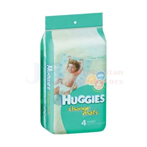 Huggies Individual Huggies Change Mats (4 Pack) 9310088020007 JBM25503 Huggies Change Mats (4 Pack)