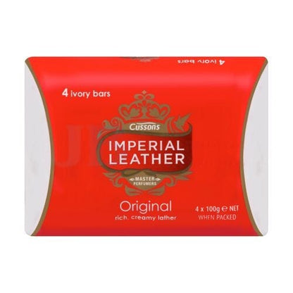 Imperial Leather Individual Imperial Leather Original Soap (4 Pack) 9300615093703 JBM2206 Imperial Leather Original Soap (4 Pack)
