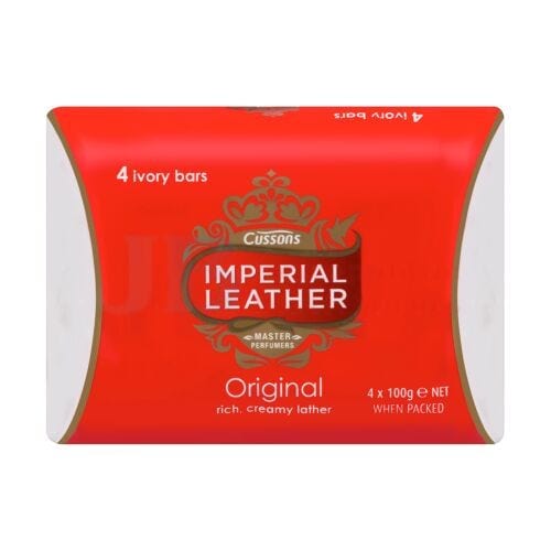 Imperial Leather Individual Imperial Leather Original Soap (4 Pack) 9300615093703 JBM2206 Imperial Leather Original Soap (4 Pack)