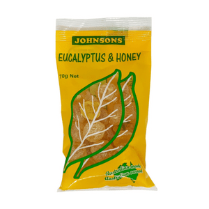 Johnsons Johnsons Eucalyptus & Honey Bag 70g Johnsons Eucalyptus & Honey Bag 70g