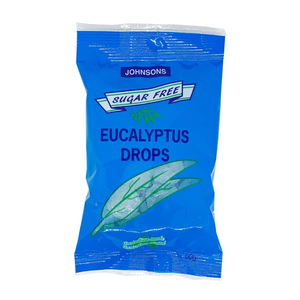 Johnsons Johnsons Sugar Free Eucalyptus Bag 50g Johnsons Sugar Free Eucalyptus Bag 50g
