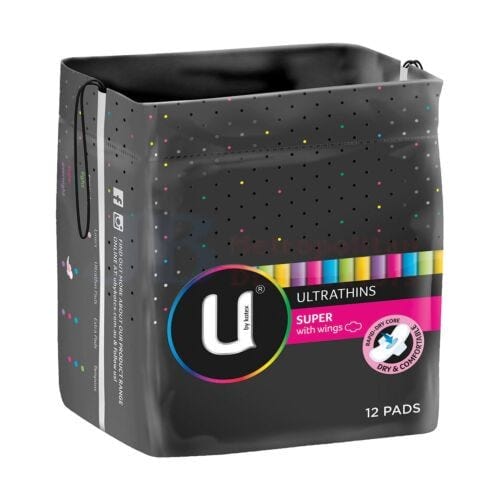 Kotex Individual Kotex Ultra Pads Super With Wings (12 Pack) 9310088008050 JBM2397 Kotex Ultra Pads Super With Wings (12 Pack)