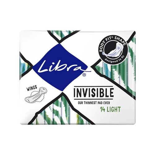 Libra Individual Libra Invisible Wings Light 14 Pack BF6076467 Libra Invisible Wings Light 14 Pack