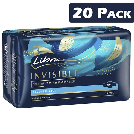 Libra Individual Libra Invisible With Wings 20 Pack BF6153410 Libra Invisible With Wings 20 Pack
