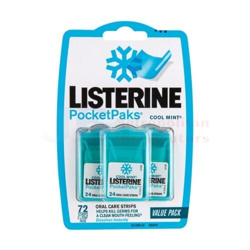 Listerine Individual Listerine Pocket Pack Coolmint 9310059079003 JBMLISC Listerine Pocket Pack Coolmint