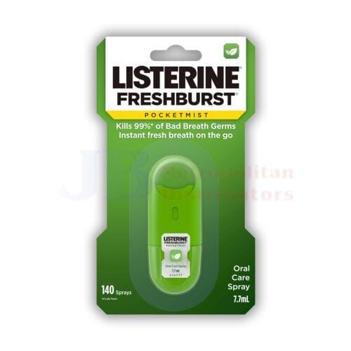 Listerine Individual Listerine Pocketmist Freshburst Spray 7.7ml 9300607091229 JBM1896 Listerine Pocketmist Freshburst Spray 7.7ml