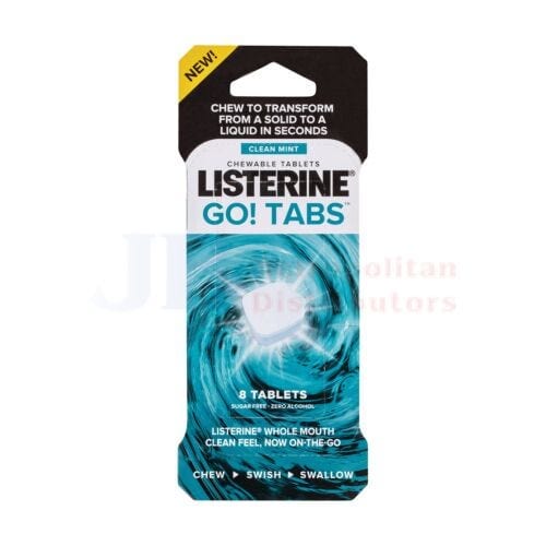 Listerine Listerine Go Tabs (8 Pack) Listerine Go Tabs (8 Pack)