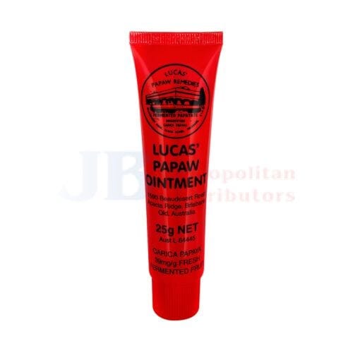 Lucas Papaw Individual Lucas Papaw Ointment 25g 9316199000037 JBM1307 Lucas Papaw Ointment 25g