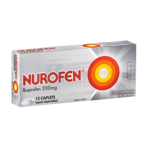 Nurofen Individual Nurofen Caplets (12 Pack) 93711128 JBM1525 Nurofen Caplets (12 Pack)