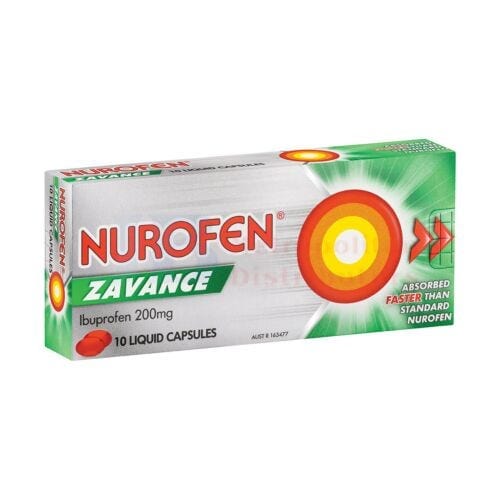 Nurofen Individual Nurofen Zavance Liquids (10 Pack) 9300711215276 JBMNZL10 Nurofen Zavance Liquids (10 Pack)