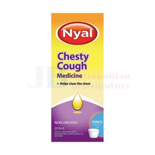 Nyal Individual Nyal Chesty Cough Medicine 200ml 9330130000375 JBM1326 Nyal Chesty Cough Medicine 200ml