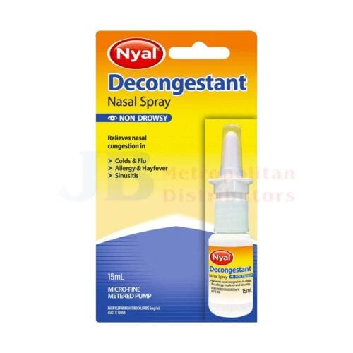 Nyal Individual Nyal Nasal Spray 15ml 9330130000603 JBM1321 Nyal Nasal Spray 15ml