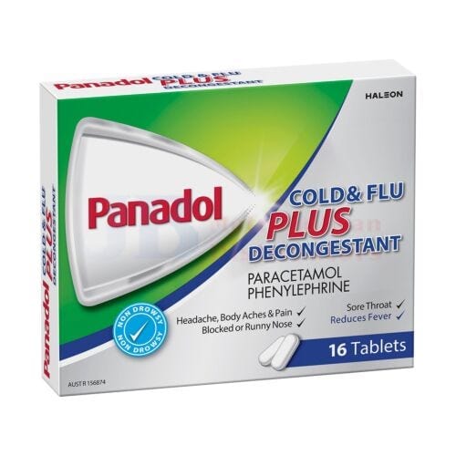 Panadol Individual Panadol Cold & Flu Caps (16 Pack) 9300673894533 JBM100078 Panadol Cold & Flu Caps (16 Pack)