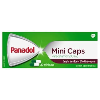 Panadol Panadol Mini Caps (20 Tablets) Panadol Mini Caps (20 Tablets)