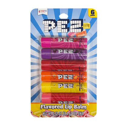 Pez Individual Lip Balm - Pez (6 x 3.4g sticks) 190430005024 TPFS13116 Lip Balm - Pez (6 x 3.4g sticks)