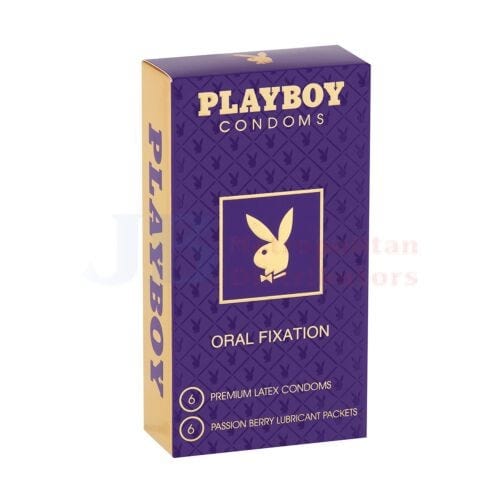 Playboy Playboy Condom Oral Fixat (12 Pack) Playboy Condom Oral Fixat (12 Pack)