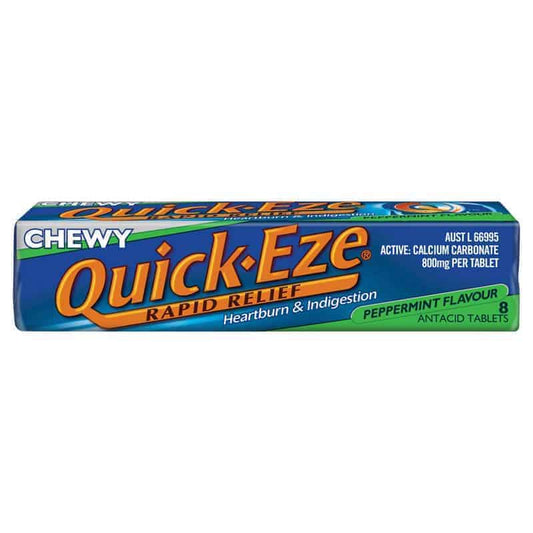 Quick – Eze Quick – Eze Chewy Rapid Relief 25g Quick – Eze Chewy Rapid Relief 25g