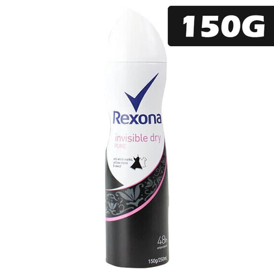 Rexona Individual Rexona Spray Invisible Pure 150g BF6040168 Rexona Spray Invisible Pure 150g