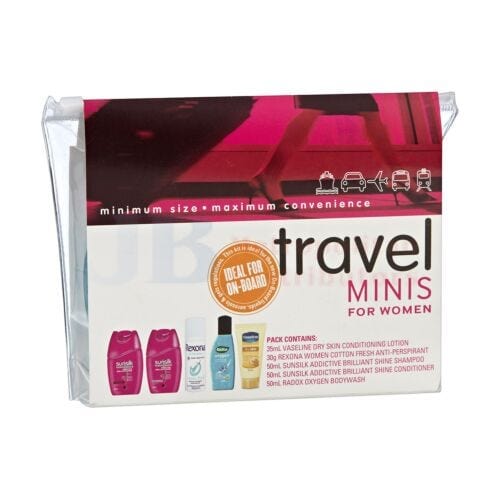 Rexona Individual Rexona Women Travel Set (5 Piece) 9300663453610 JBM1989 Rexona Women Travel Set (5 Piece)