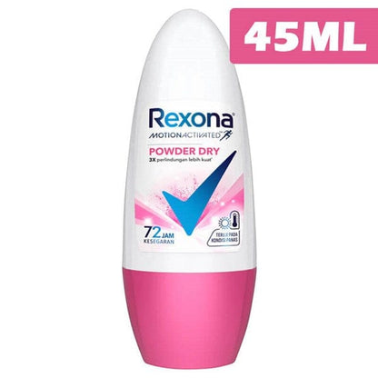 Rexona Rexona Powder Dry Rollon 45ml Rexona Powder Dry Rollon 45ml