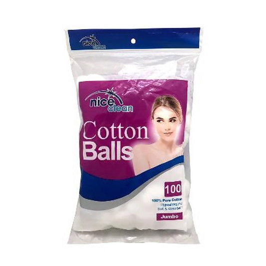 Self Care Essentials Individual Jumbo Cotton Balls (100 Pieces) BF6137687 Jumbo Cotton Balls (100 Pieces)