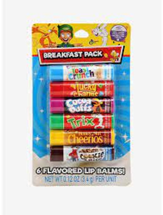 Self Care Essentials Individual Lip Balm - Breakfast Pack (6 x 3.4g sticks) 190430005024 TPFS13117 Lip Balm - Breakfast Pack (6 x 3.4g sticks)