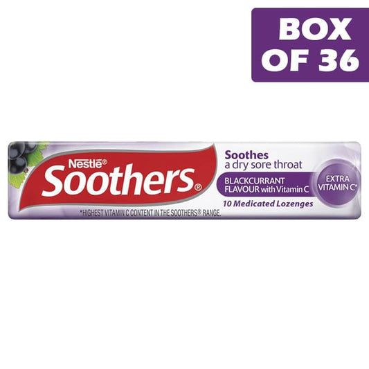 Soothers Soothers Blackcurant 40g Soothers Blackcurant 40g
