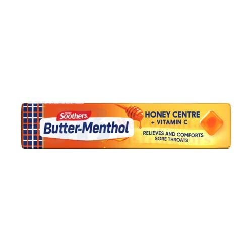 Soothers Soothers Butter Menthol Honey Stick Medicated Soothers Butter Menthol Honey Stick Medicated