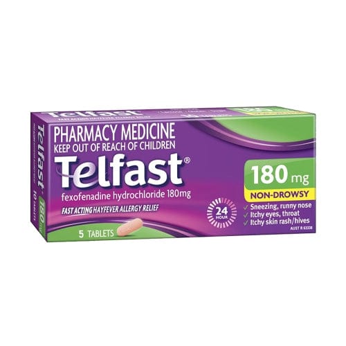 Telfast Individual Telfast Tablets 180mg BF6119270 Telfast Tablets 180mg
