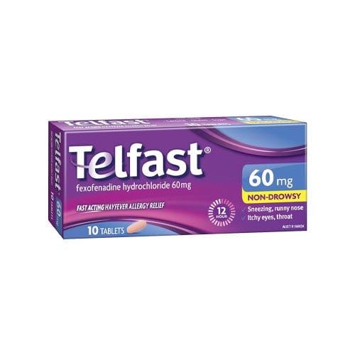 Telfast Individual Telfast Tablets 60mg BF6022686 Telfast Tablets 60mg