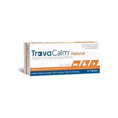 Travacalm Individual Travacalm Natural (10 Tablets) BF6031756 Travacalm Natural (10 Tablets)