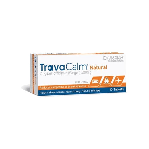 Travacalm Individual Travacalm Natural (10 Tablets) BF6031756 Travacalm Natural (10 Tablets)