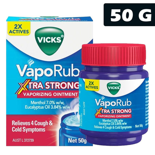 Vicks Individual Vicks Vaporub Xtra Strong 50g BF6144777 Vicks Vaporub Xtra Strong 50g
